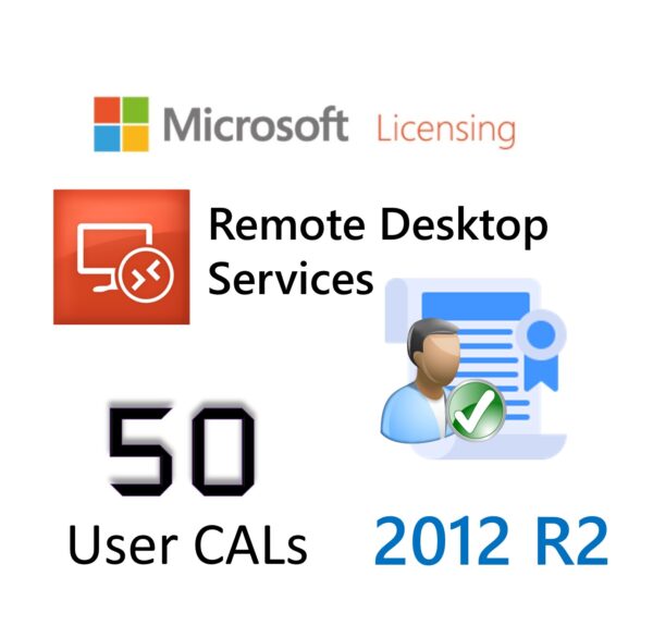 Windows Server 2012 R2 - RDS Client Access Licenses (50 Users)