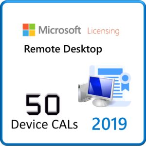 Windows Server 2019 - RDS Client Access Licenses (50 Devices)