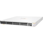 HPE Instant On 1960 48G 40p Class4 8p Class6 PoE 2XGT 2SFP+ 600W Switch - 48 Ports