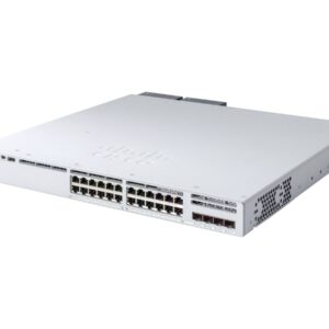 Cisco Catalyst 9300 24-port fixed Uplinks PoE+, 4X1G Uplinks, Network Essentials - 24 Ports