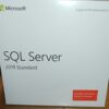 SQL Server 2019 Standard Edition – Single Server Box Pack with 10 CALs