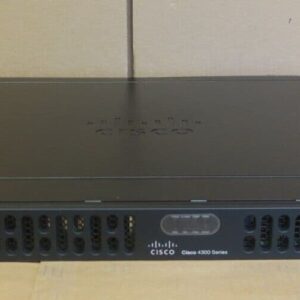 Cisco ISR 4331 4300 Series 1U Integrated Services Router ISR4331/K9 2x NIM Slots